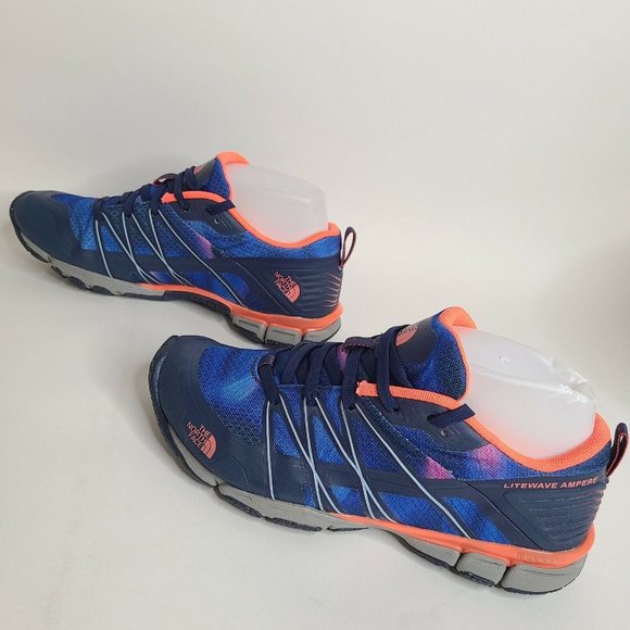 The North Face Women's 6.5 Litewave Ampere Blue Athletic Shoes Lightweight - Picture 4 of 8